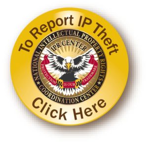 Report IP Theft Button